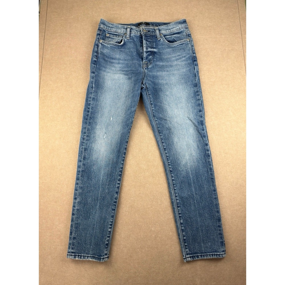 7 For All Mankind Jeans Mens 27 Blue‎ Josefina Mid Rise FibreTrace UAE Made